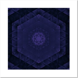 February Birthstone Crystal Amethyst Posters and Art